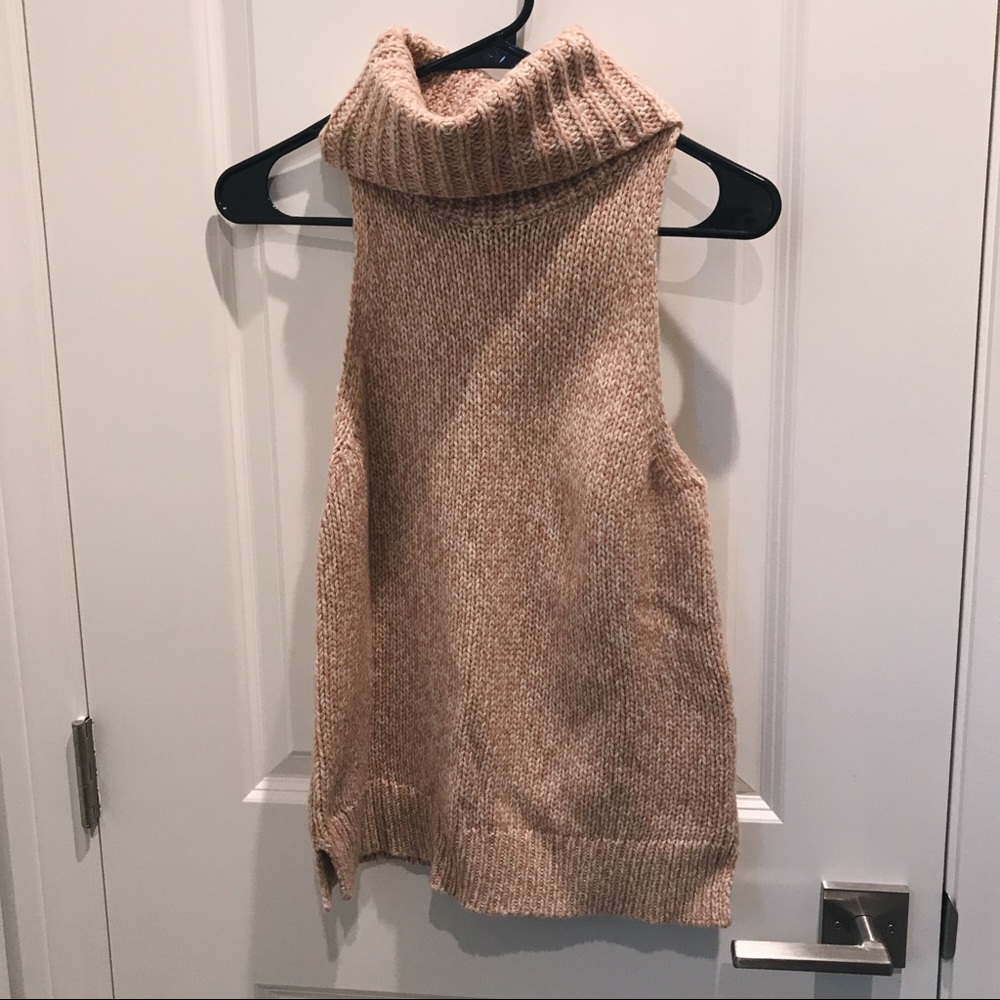 Madewell Sleeveless Turtleneck Sweater